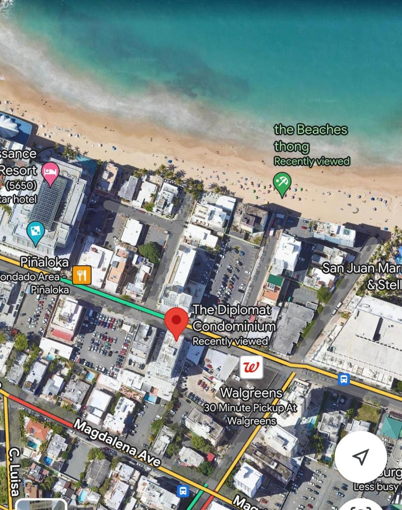 Downtown Condado Tropical Studio San Juan Ngoại thất bức ảnh